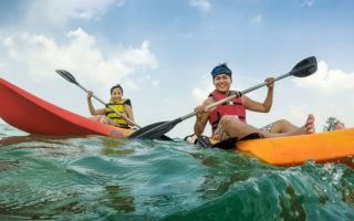Bintan Lagoon Resort - Canoeing
