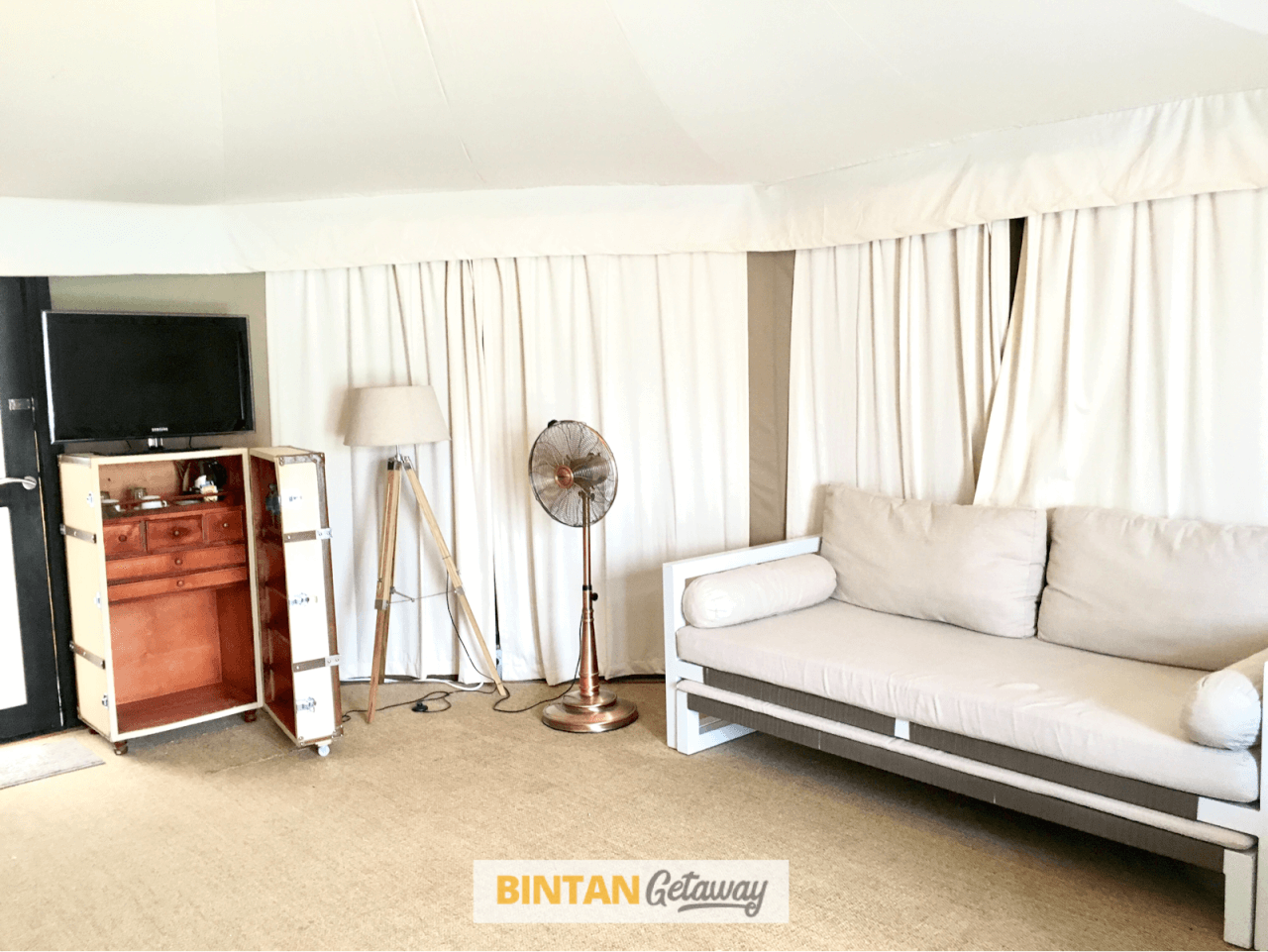 The Canopi Resort Bintan - Tent Interior