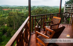 De Bintan Villa Package - Deluxe Couple Villa Balcony